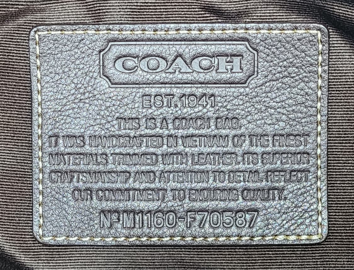 코치 메신저백 숄더백 크로스백 캔버스백 BF15 상품이미지7