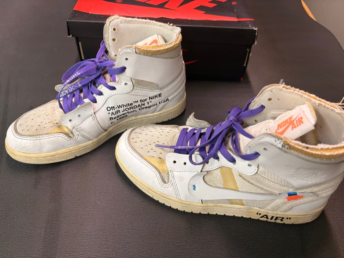 오프화이트 조던1 NRG 화이트 270 상품이미지2