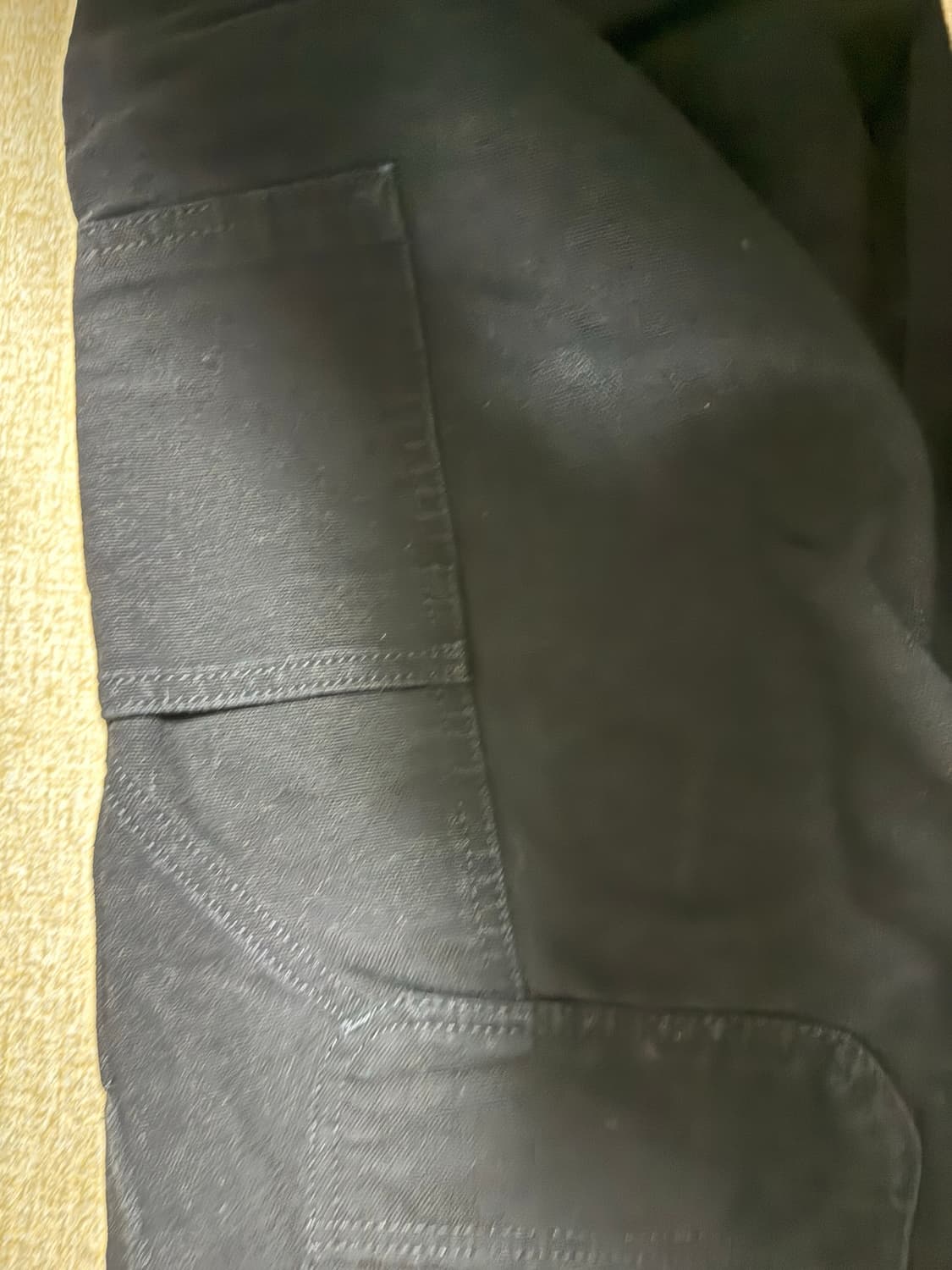 칼하트 더블니 블랙 팬츠 28,32 상품이미지3