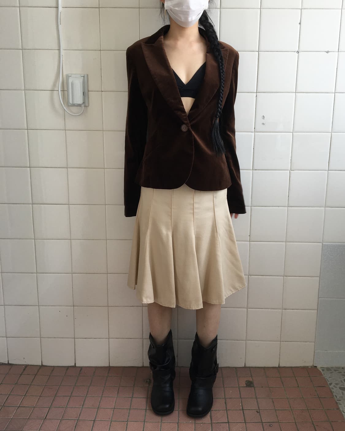 Velvet jacket 상품이미지1