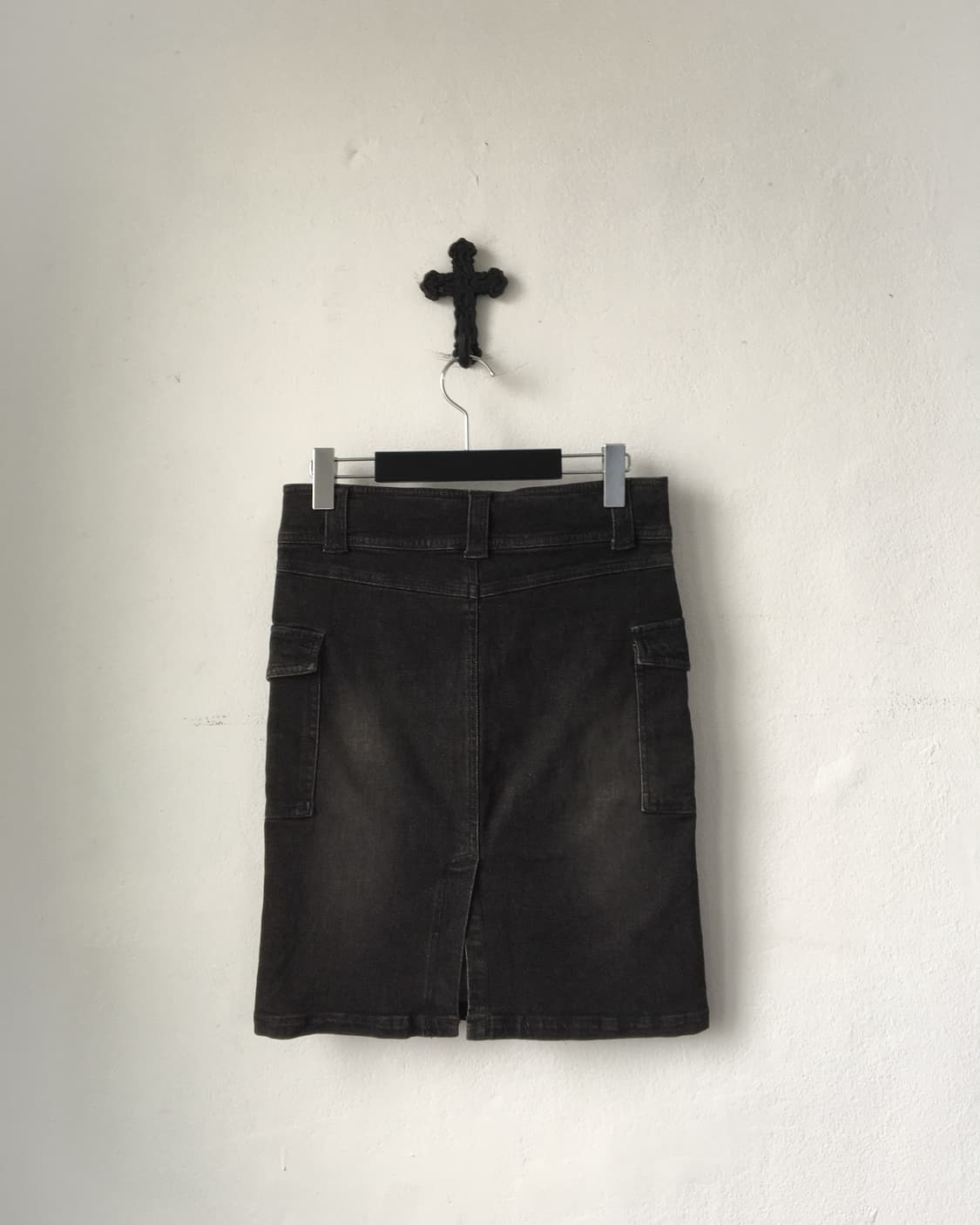 Washing cago midi skirt 상품이미지2