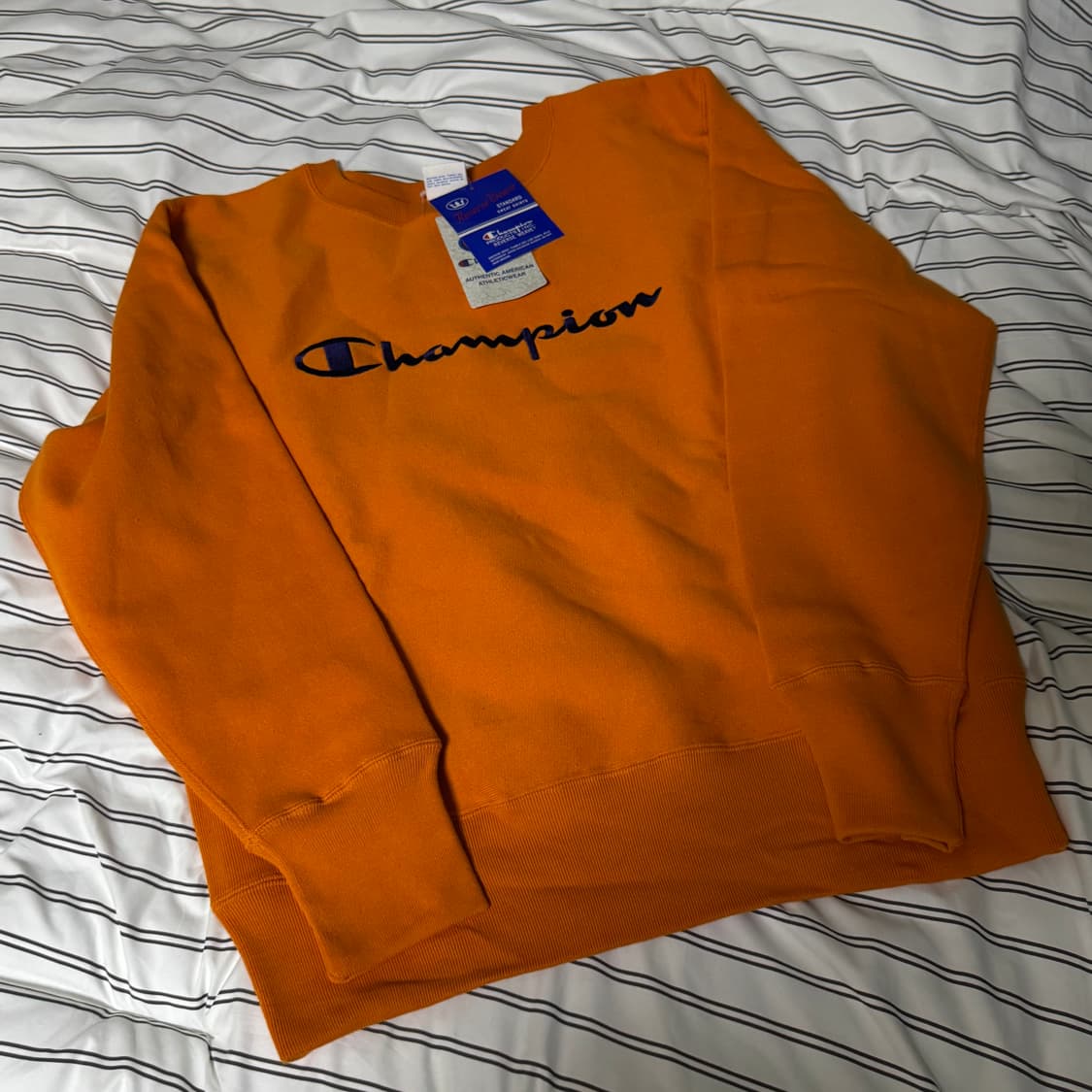 챔피온 블루택 리버스위브 맨투맨 XL 상품이미지1