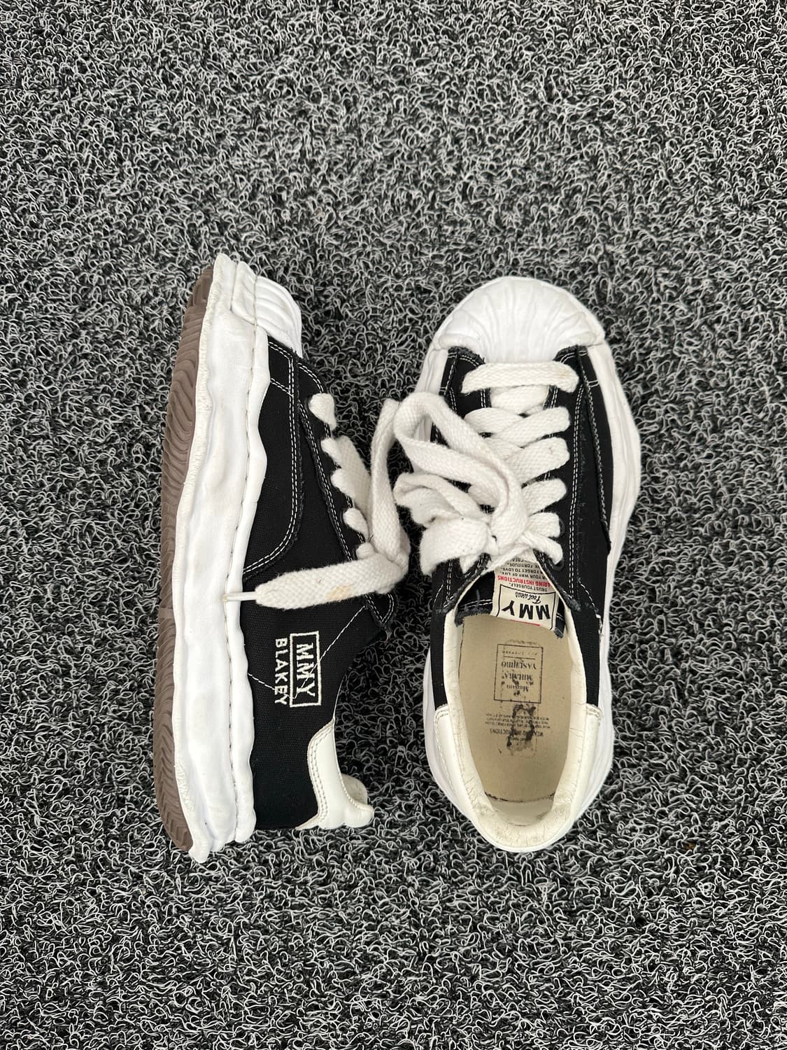 미하라 야스히로 블레이키 스니커즈 블랙 42 / 270 상품이미지5