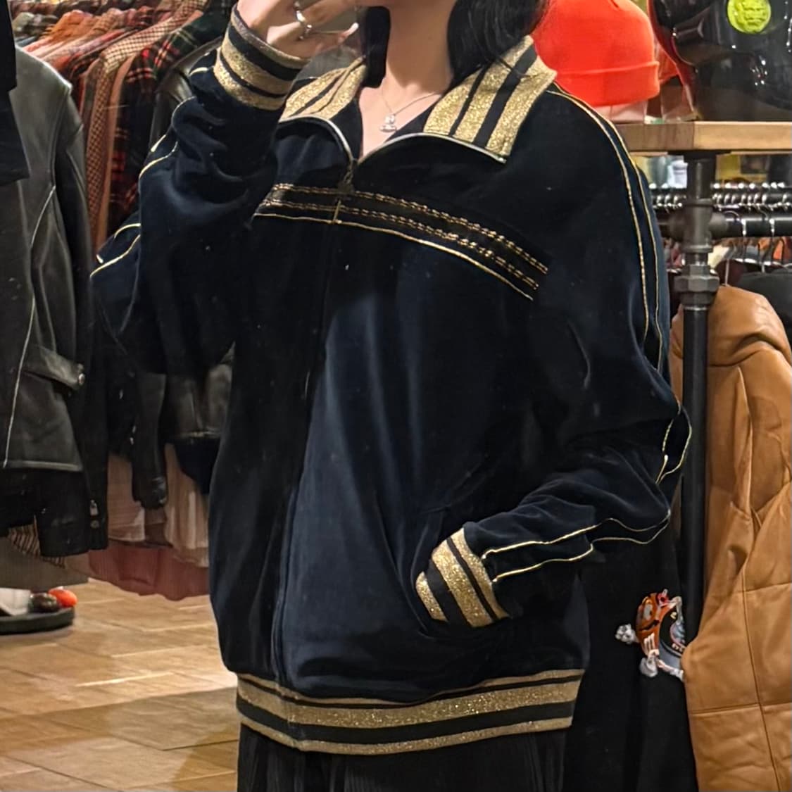 [HI] VTG 벨벳져지 블랙 상품이미지3