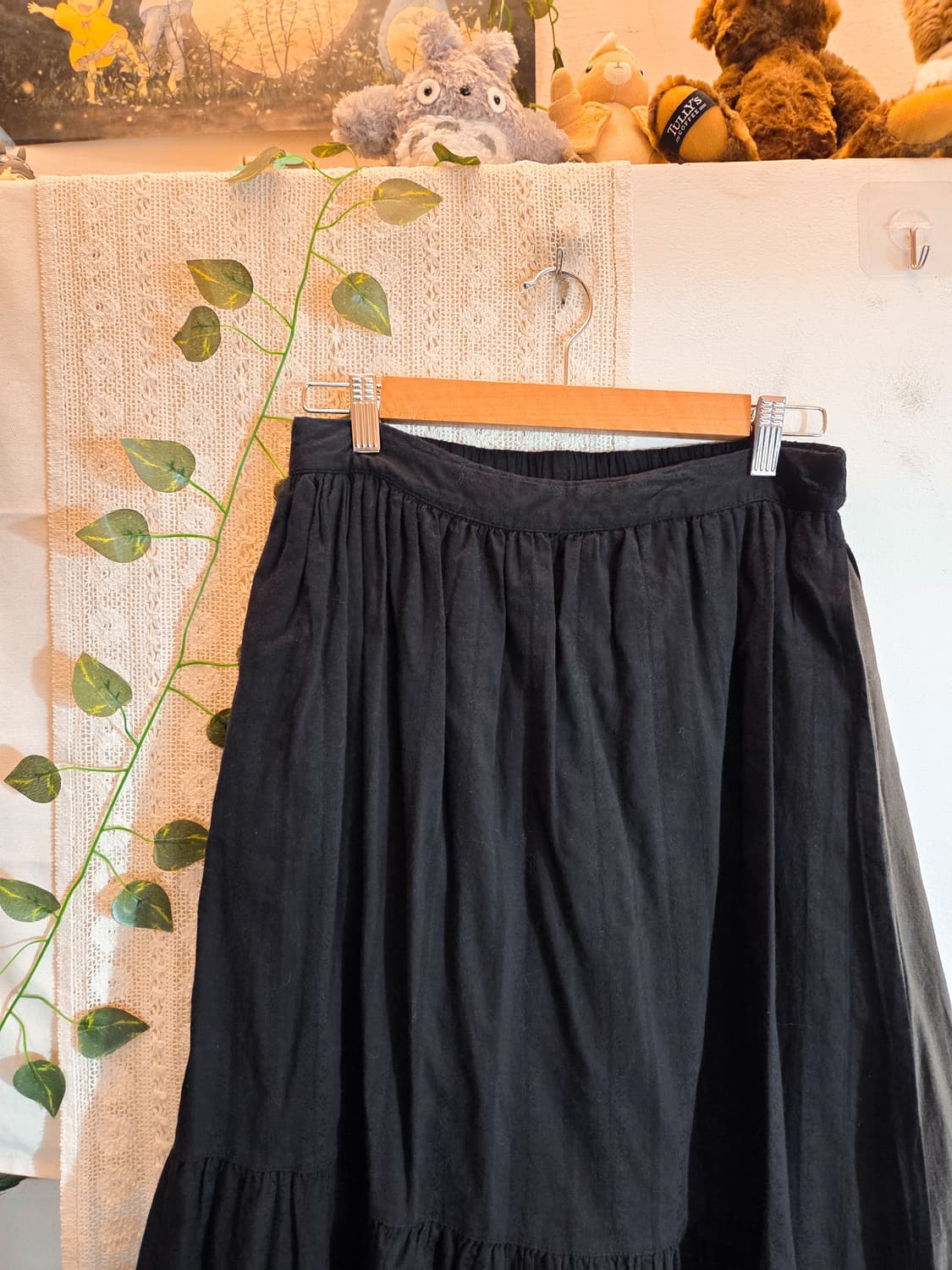 트임 포인트 롱스커트 상품이미지2