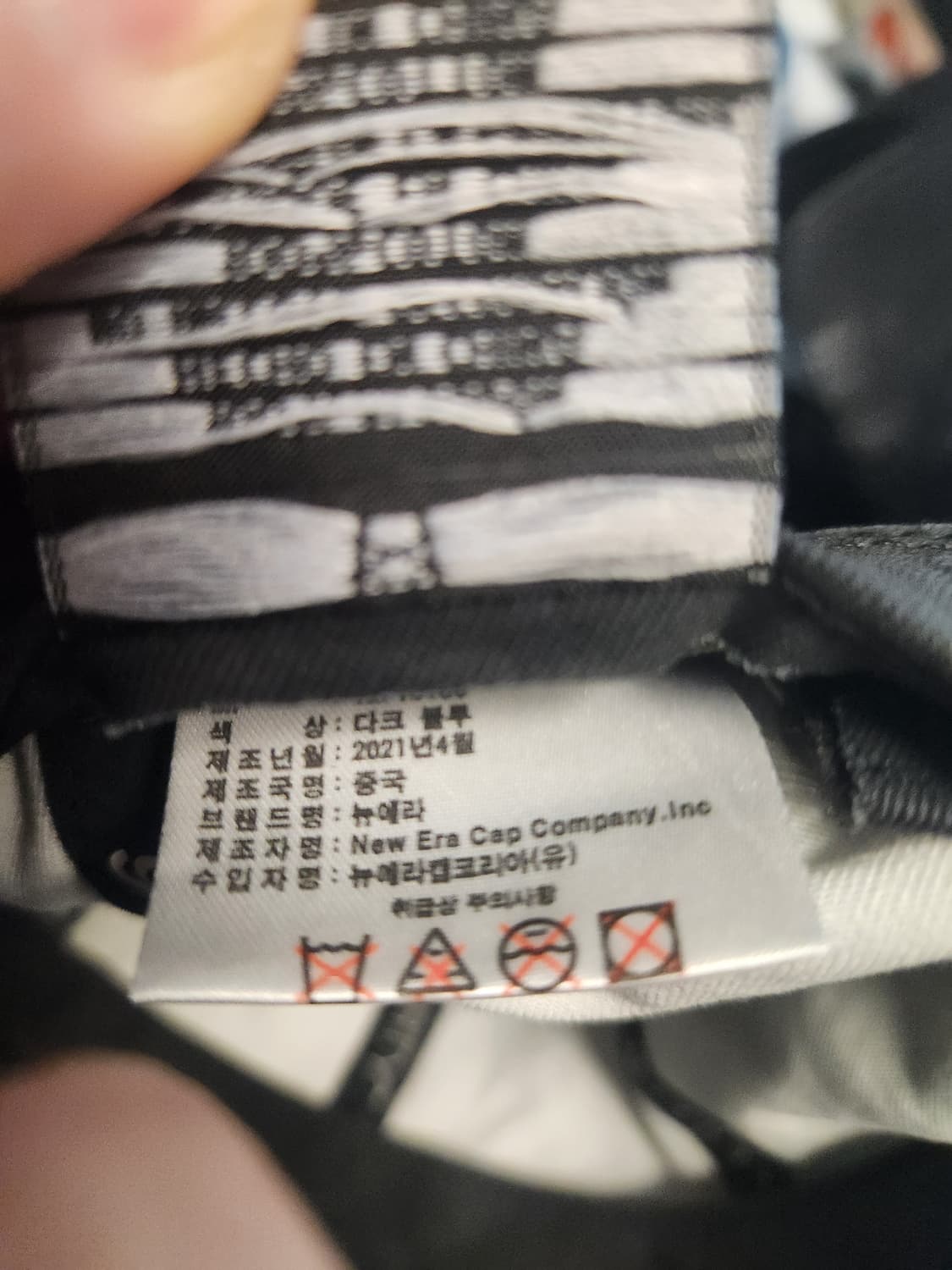 뉴에라 언스트럭쳐 이탈리안 워시드 NYC 볼캡 OS 상품이미지4