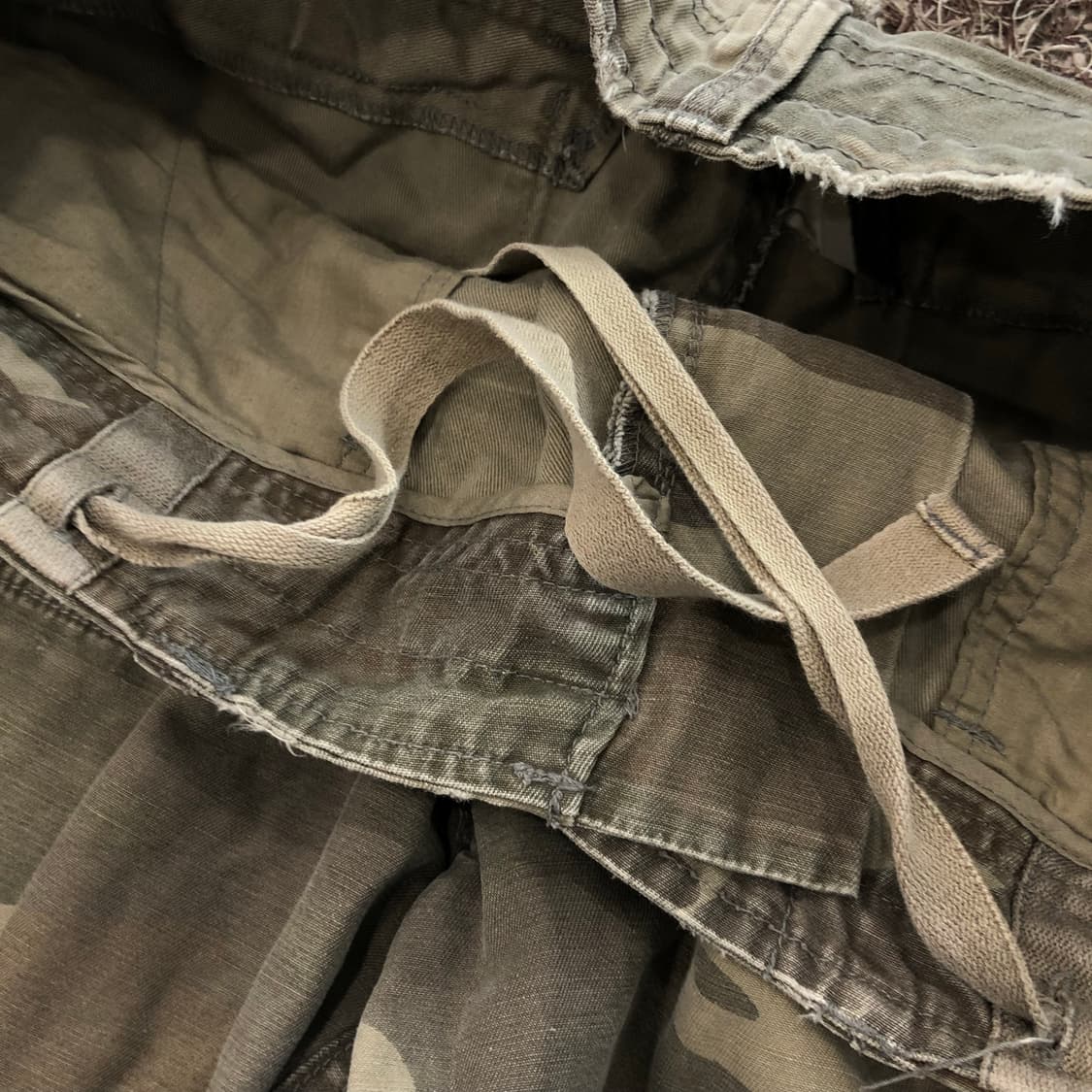 빈티지 카모 밀리터리 카고 팬츠 상품이미지6