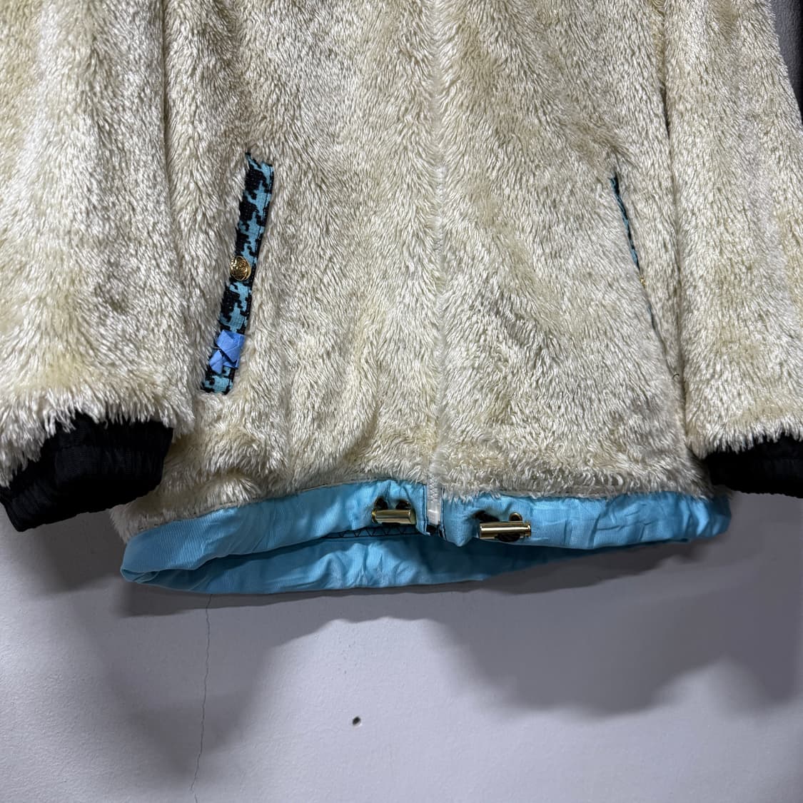 엘레쎄 리버시블 테디베어 후리스 집업 점퍼 자켓 상품이미지9