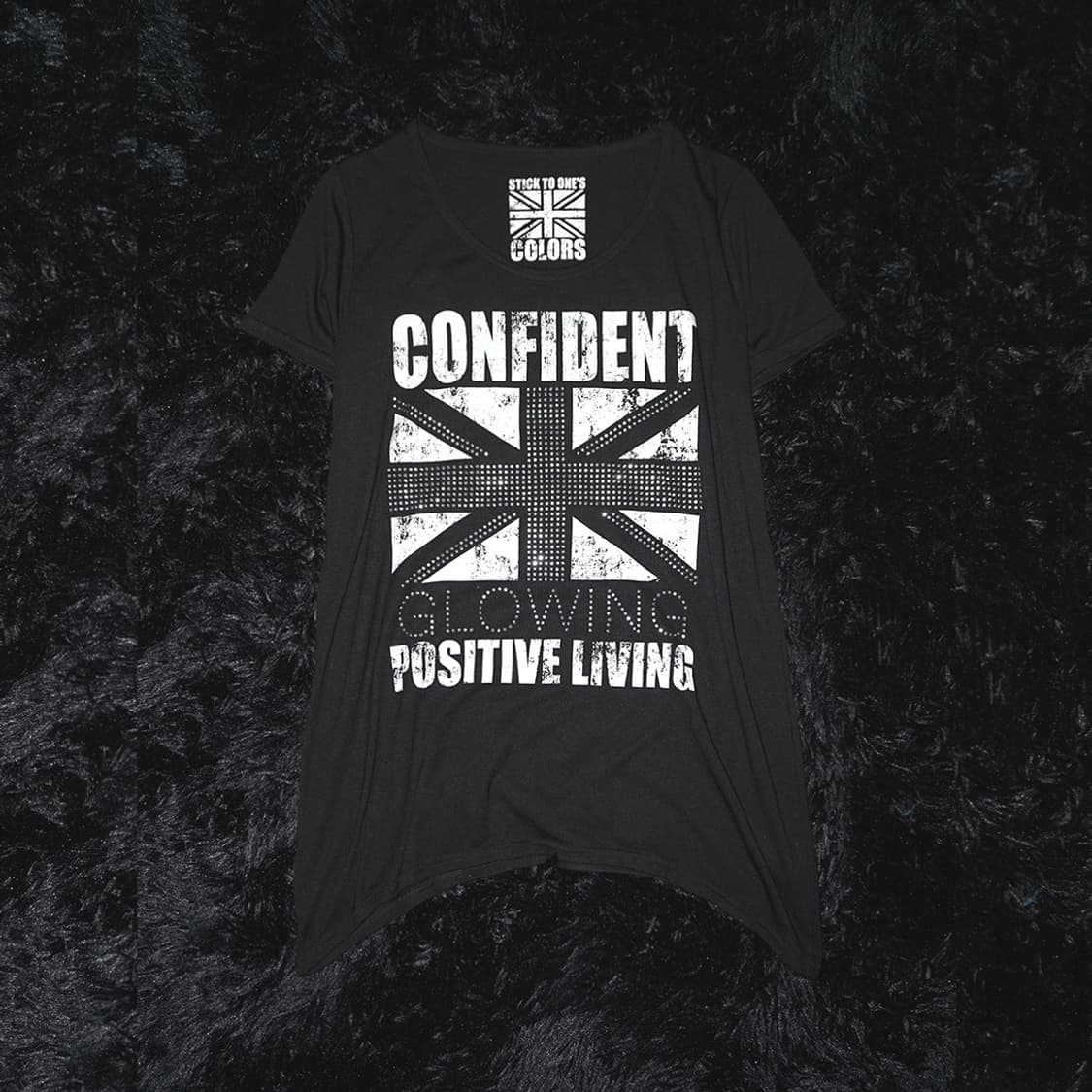 punk rhinestone flag t 상품이미지1