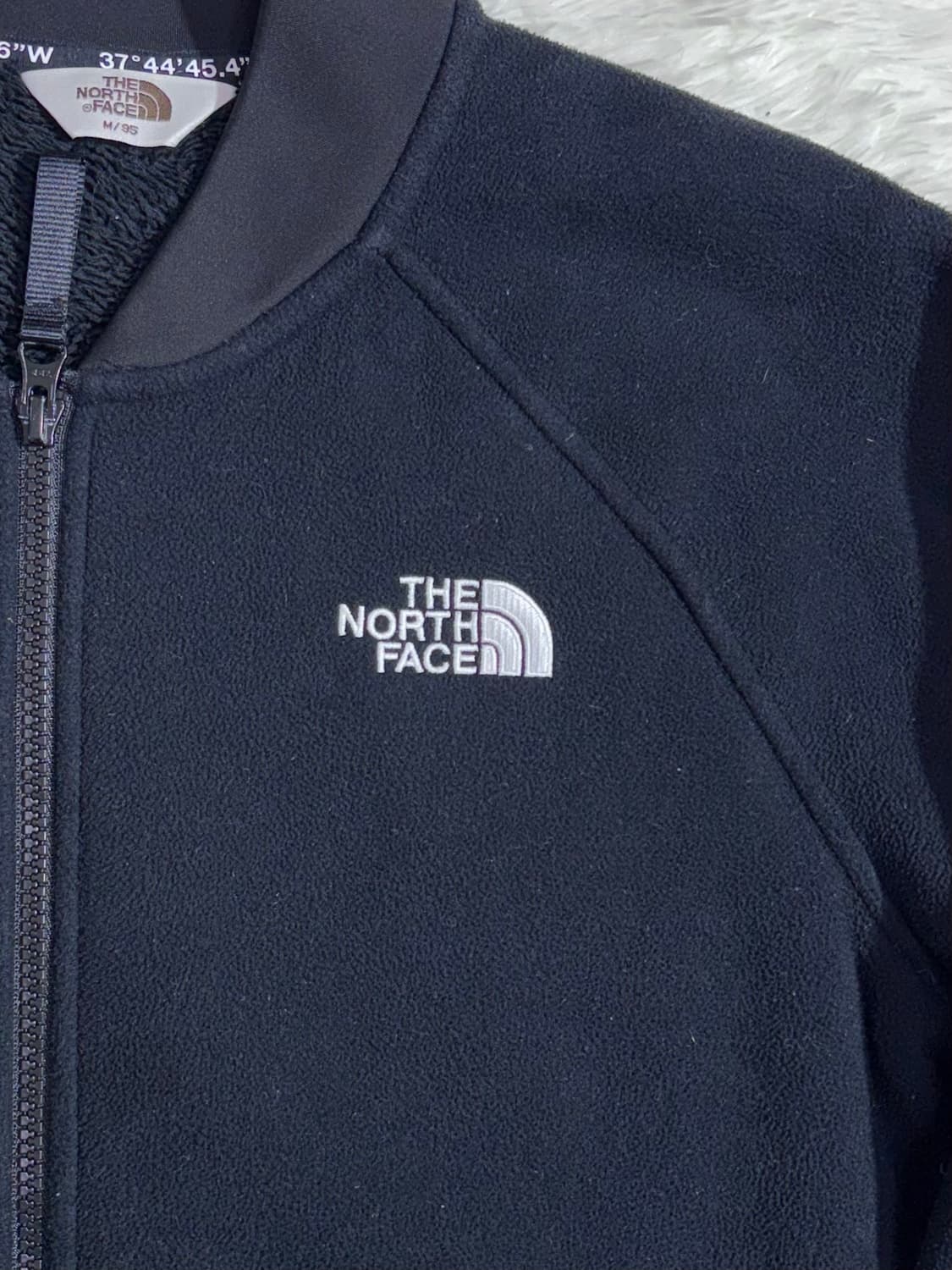 노스페이스 화이트라벨 블랙 플리스 집업  상품이미지6