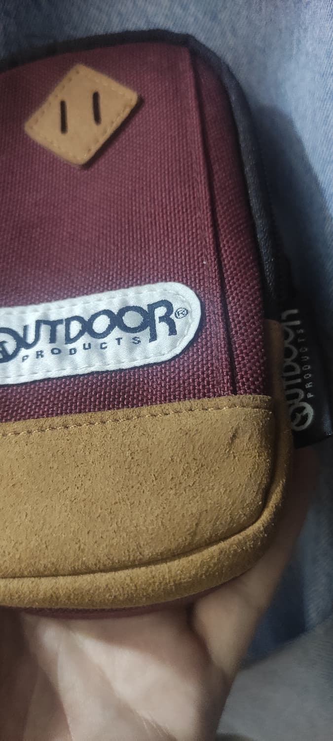 아웃도어프로덕츠 버건디 파우치 상품이미지3
