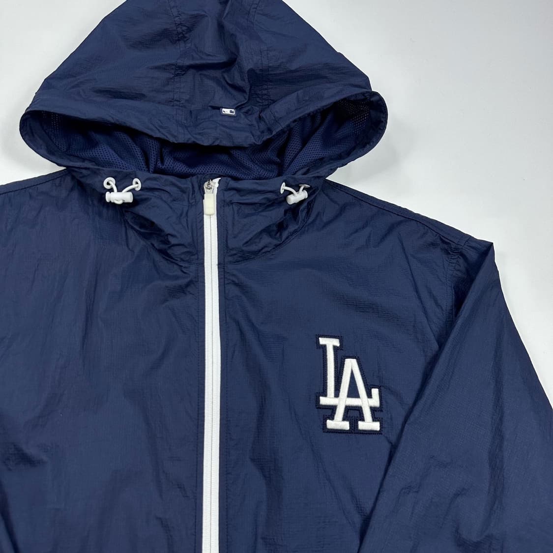 MLB LA다저스 블루 풀오버 바람막이 자켓 (L) 상품이미지3