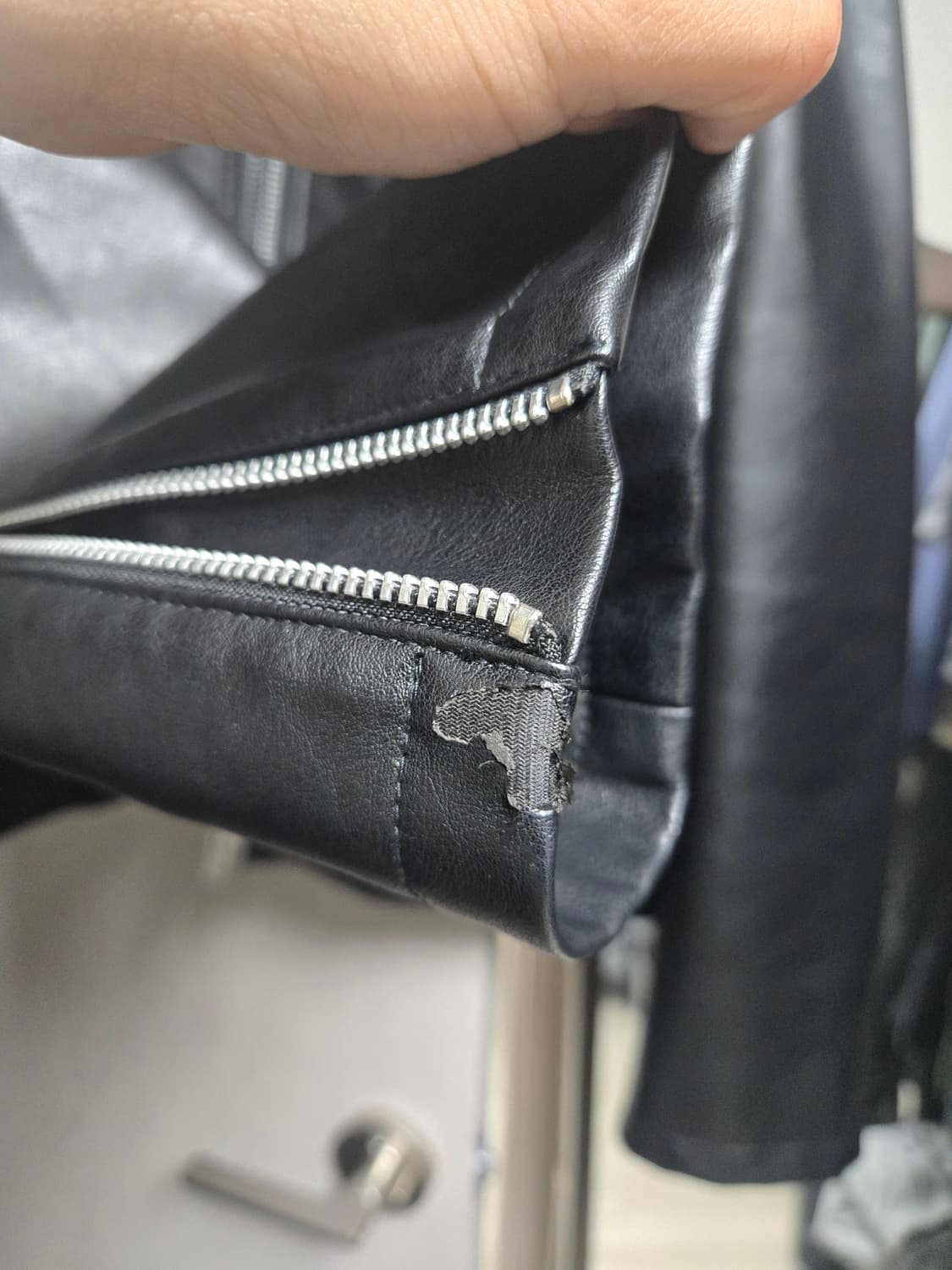 로파이 레더 자켓 XL 상품이미지7