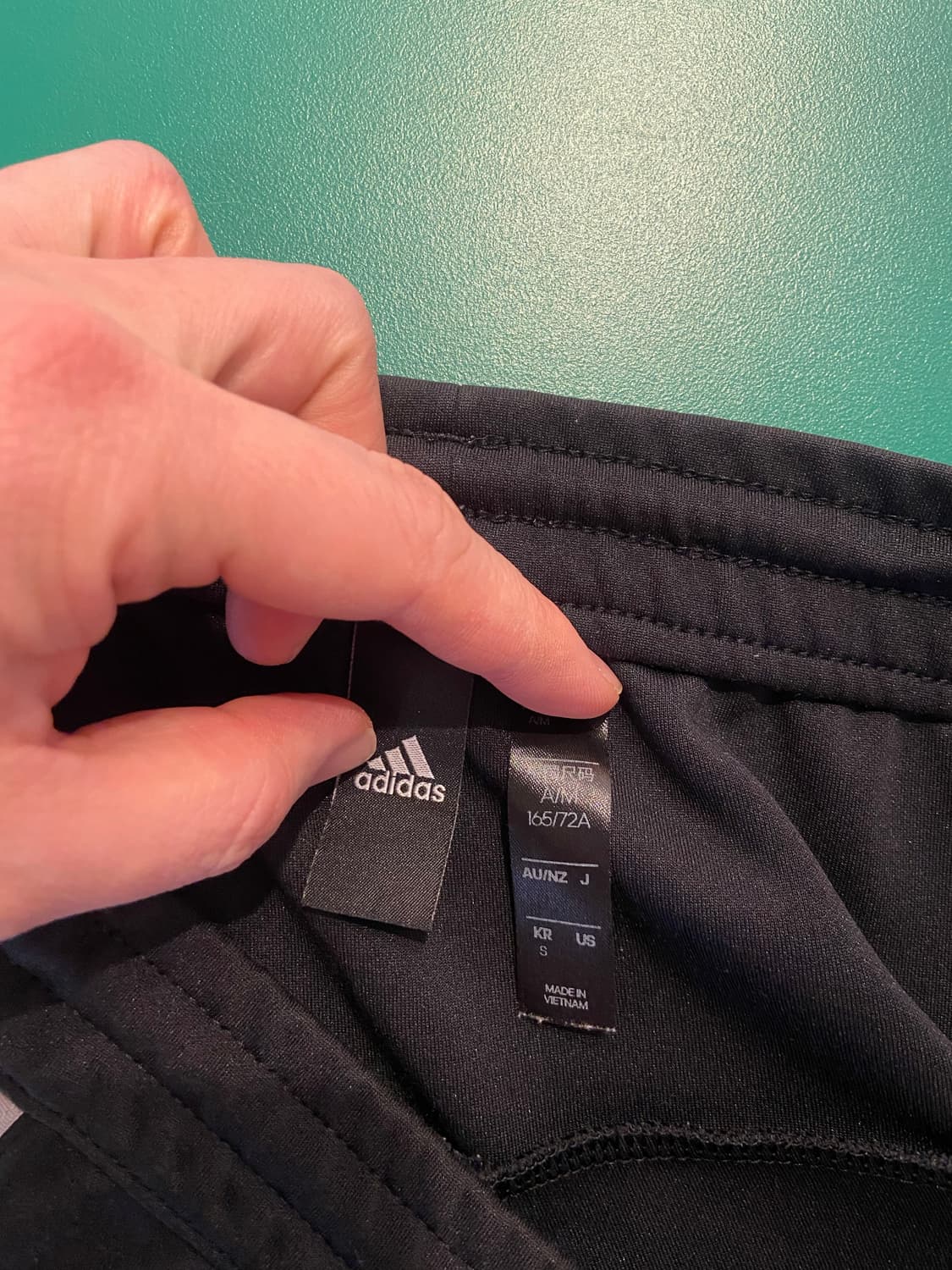 아디다스 삼선 트레이닝 바지 블랙 상품이미지4