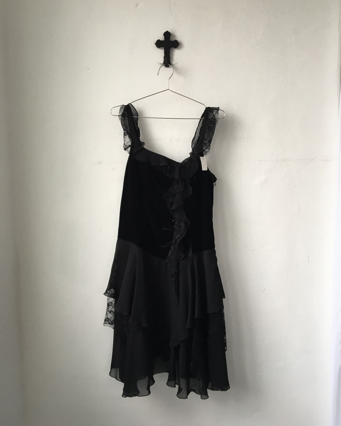 Ruffle lace point onepiece 상품이미지2