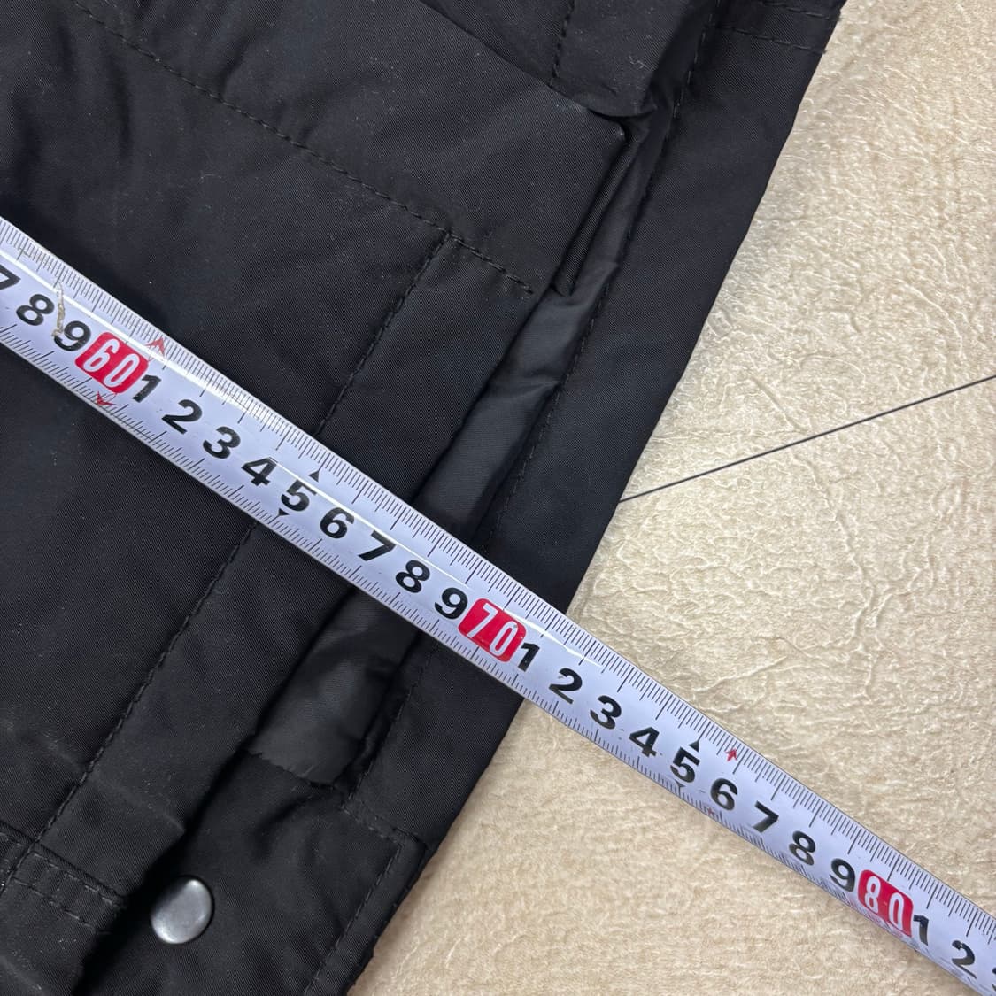 디젤 퍼 카라 블랙 점퍼 상품이미지5