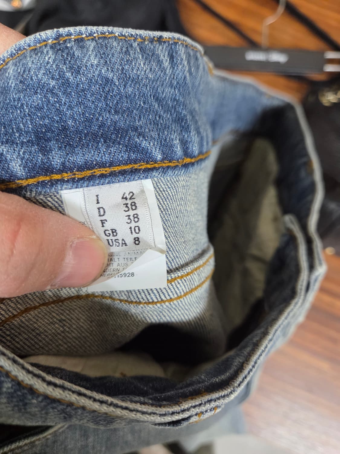 제레미스캇 클리어 데님 팬츠 30 31 상품이미지4