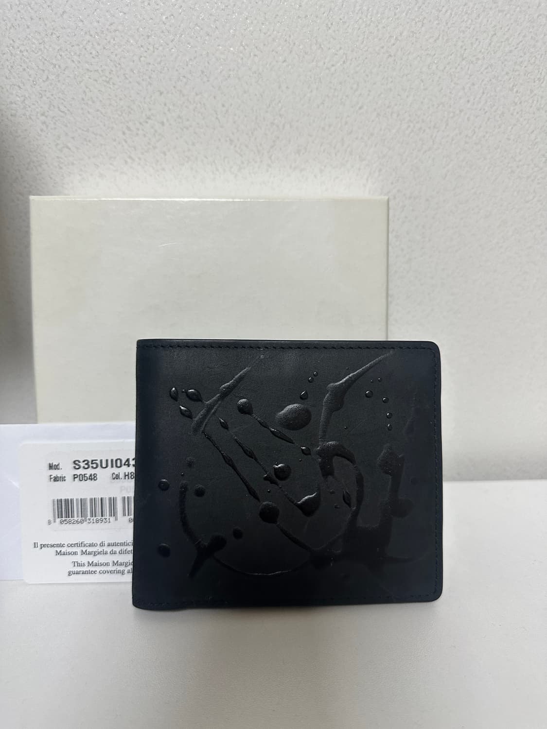 메종 마르지엘라 블랙 반지갑 S35UI0435 상품이미지2