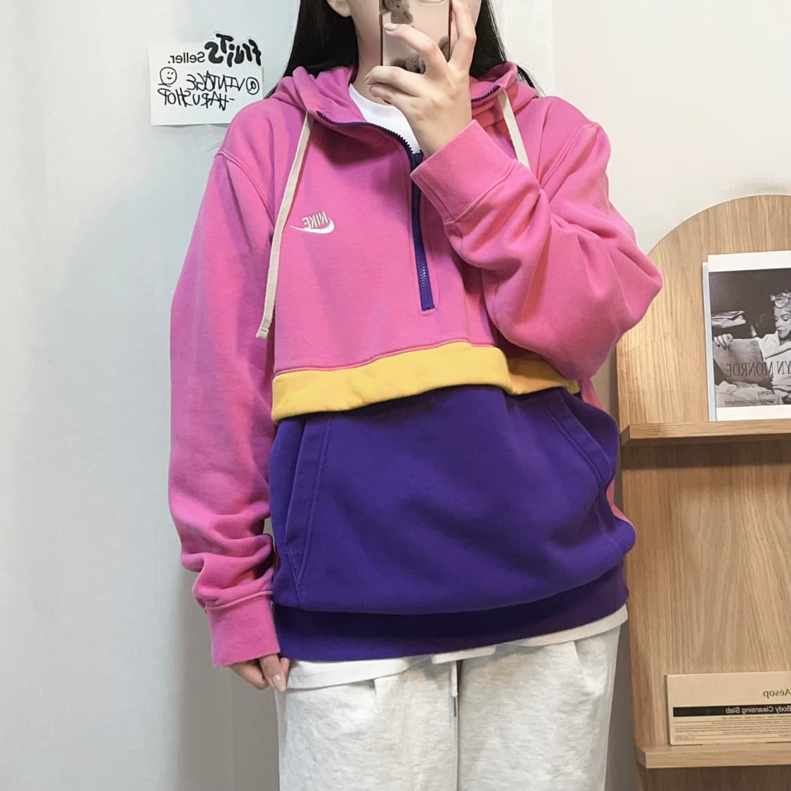 [정품] 나이키 플럼 색종이 후드 아노락 [ XXL ] 상품이미지2