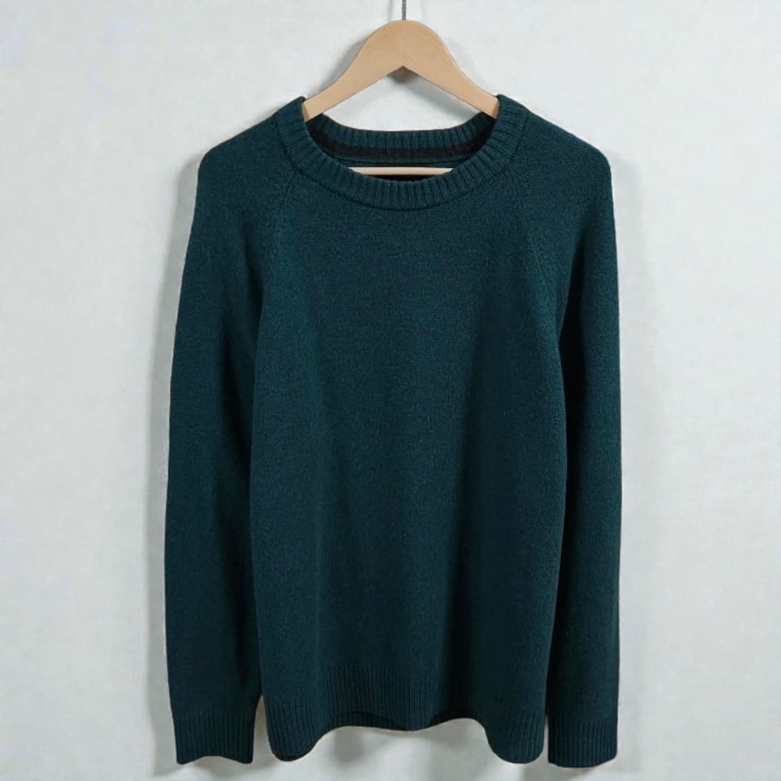 110)바나나리퍼블릭 메리노울 니트 그린 상품이미지1