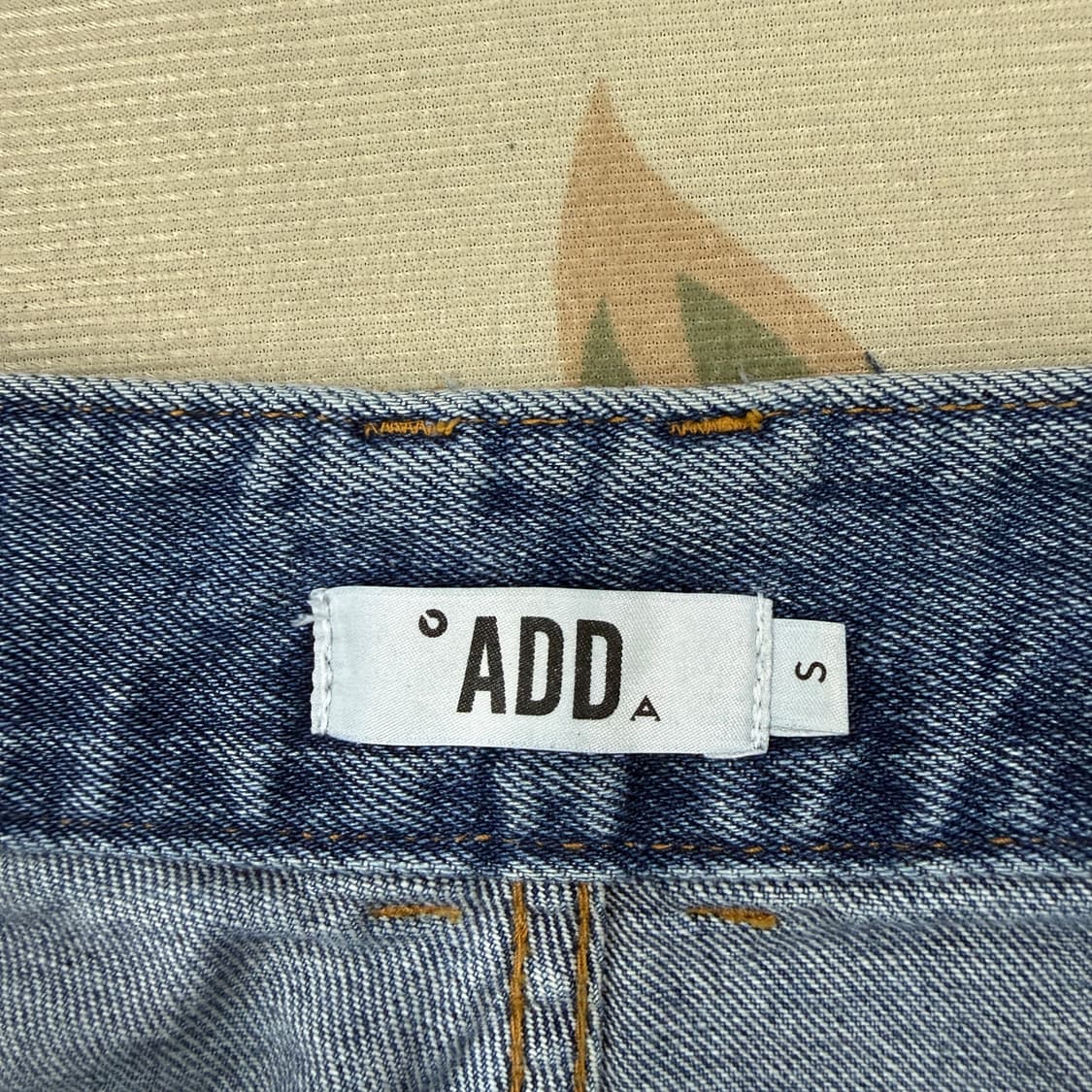 (S)ADD 애드서울 투톤 데님팬츠 상품이미지2