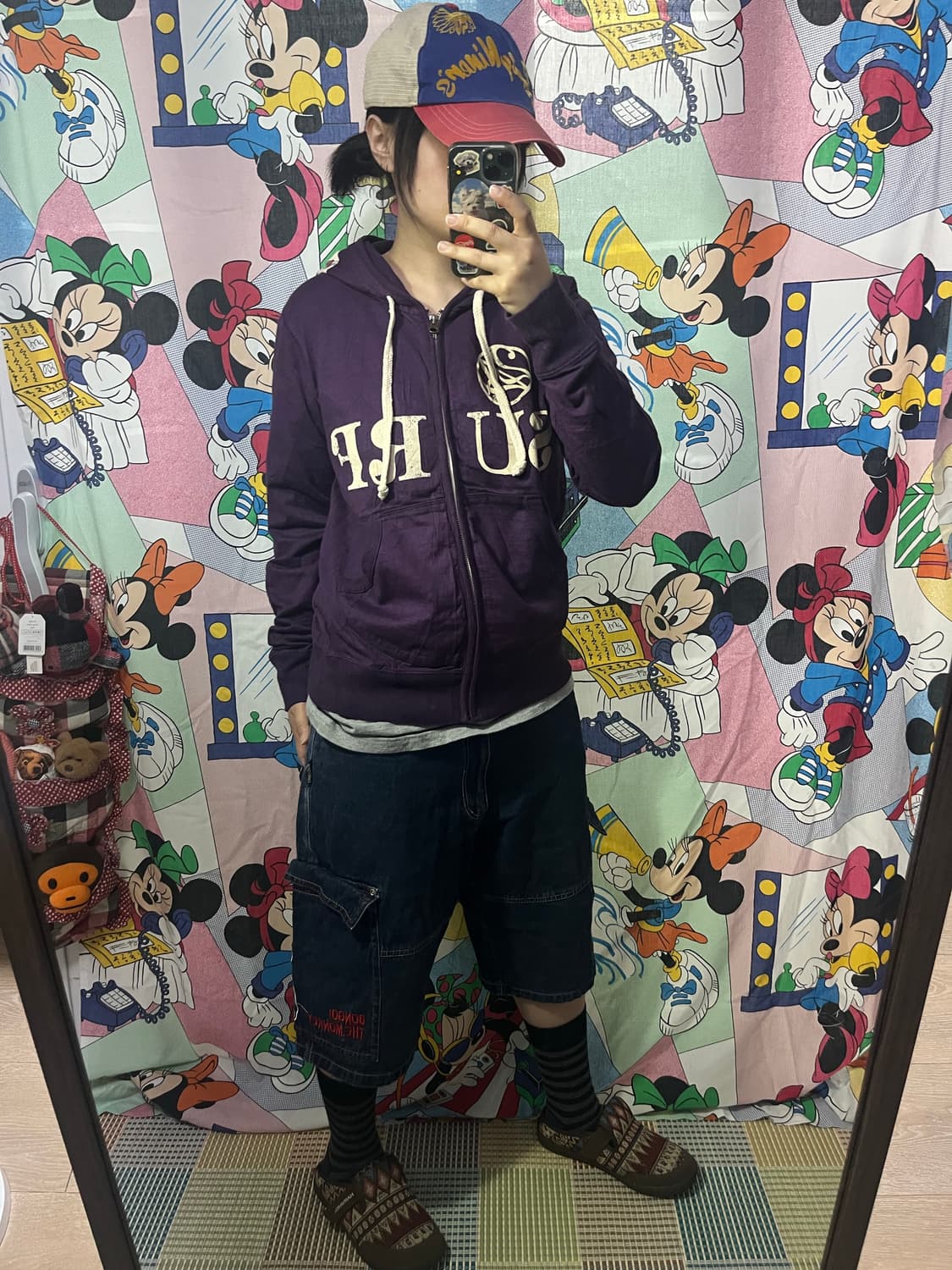 24karats SURF 퍼플 후드집업 상품이미지2