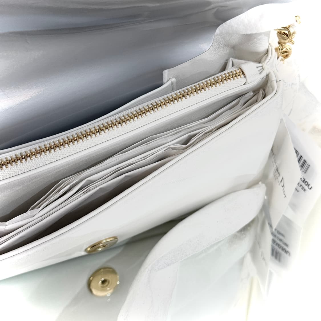 [새상품] 디올 카로 매크로까나쥬 미니백 라떼 카프스킨 상품이미지6