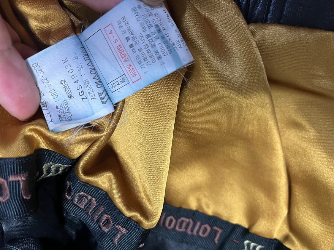 런던포그 빈티지 양가죽 봄버자켓 여성88 상품이미지8