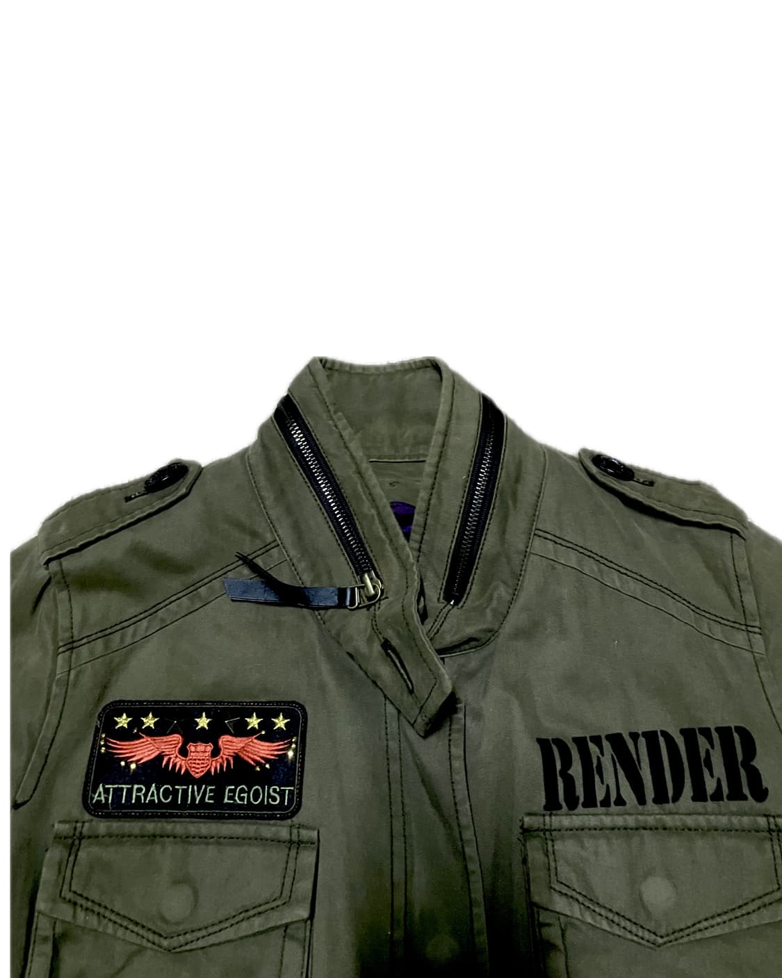 Egoist khaki jacket 상품이미지6