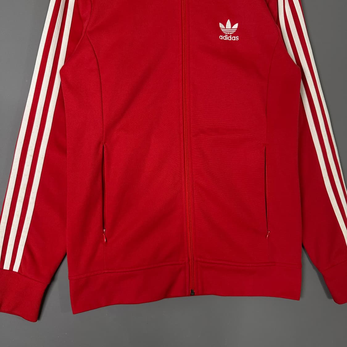 아디다스 유로파 트랙탑 져지 레드 100 [111705] 상품이미지5