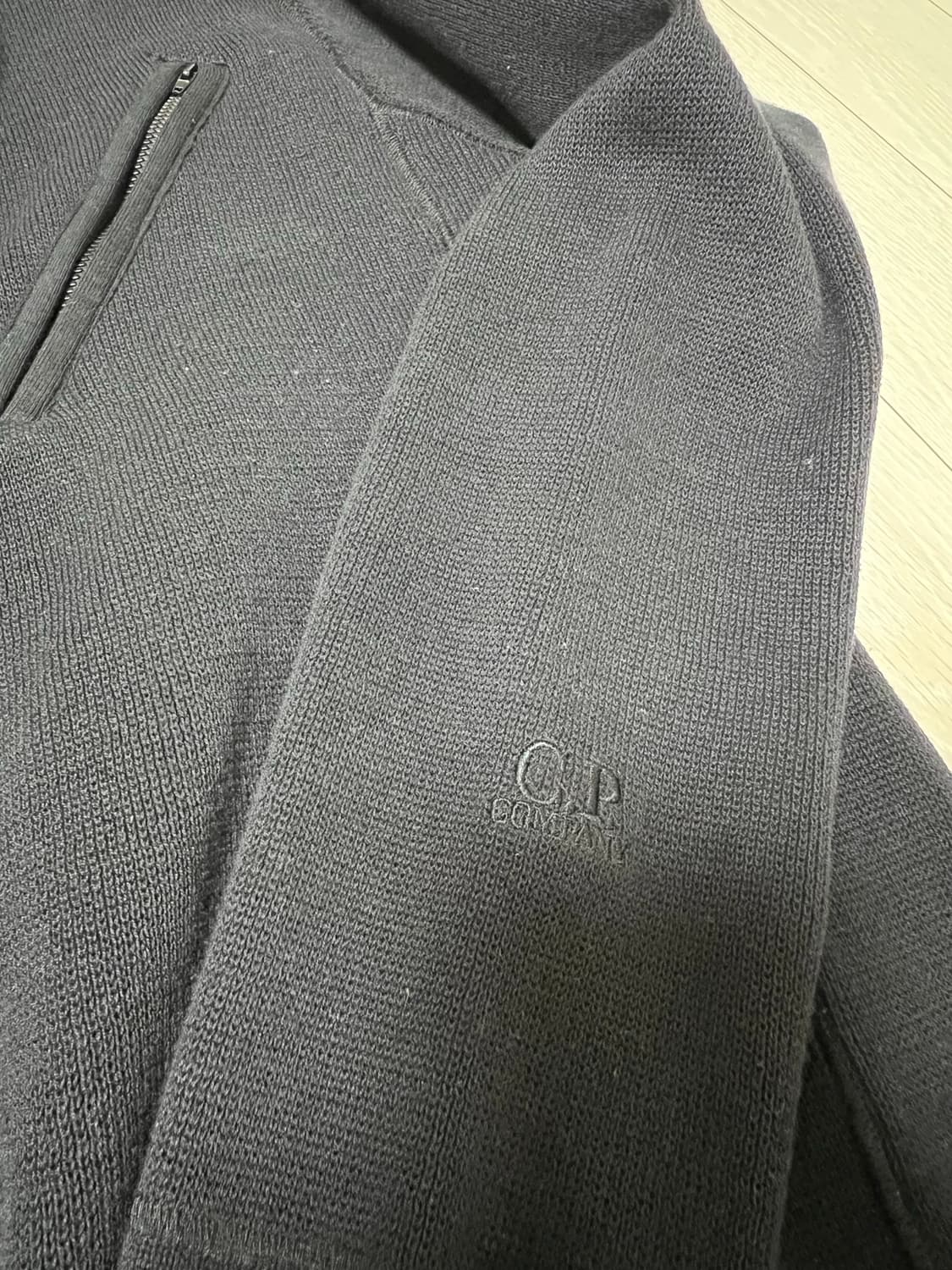CP컴퍼니 고글 후드집업니트 자켓  점퍼 L 100 상품이미지6