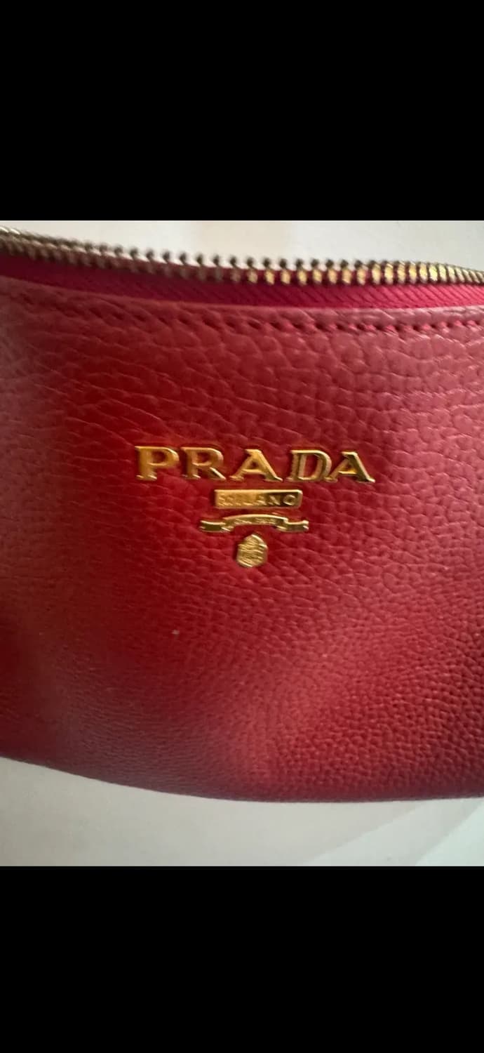 프라다 레드 숄더백 상품이미지2