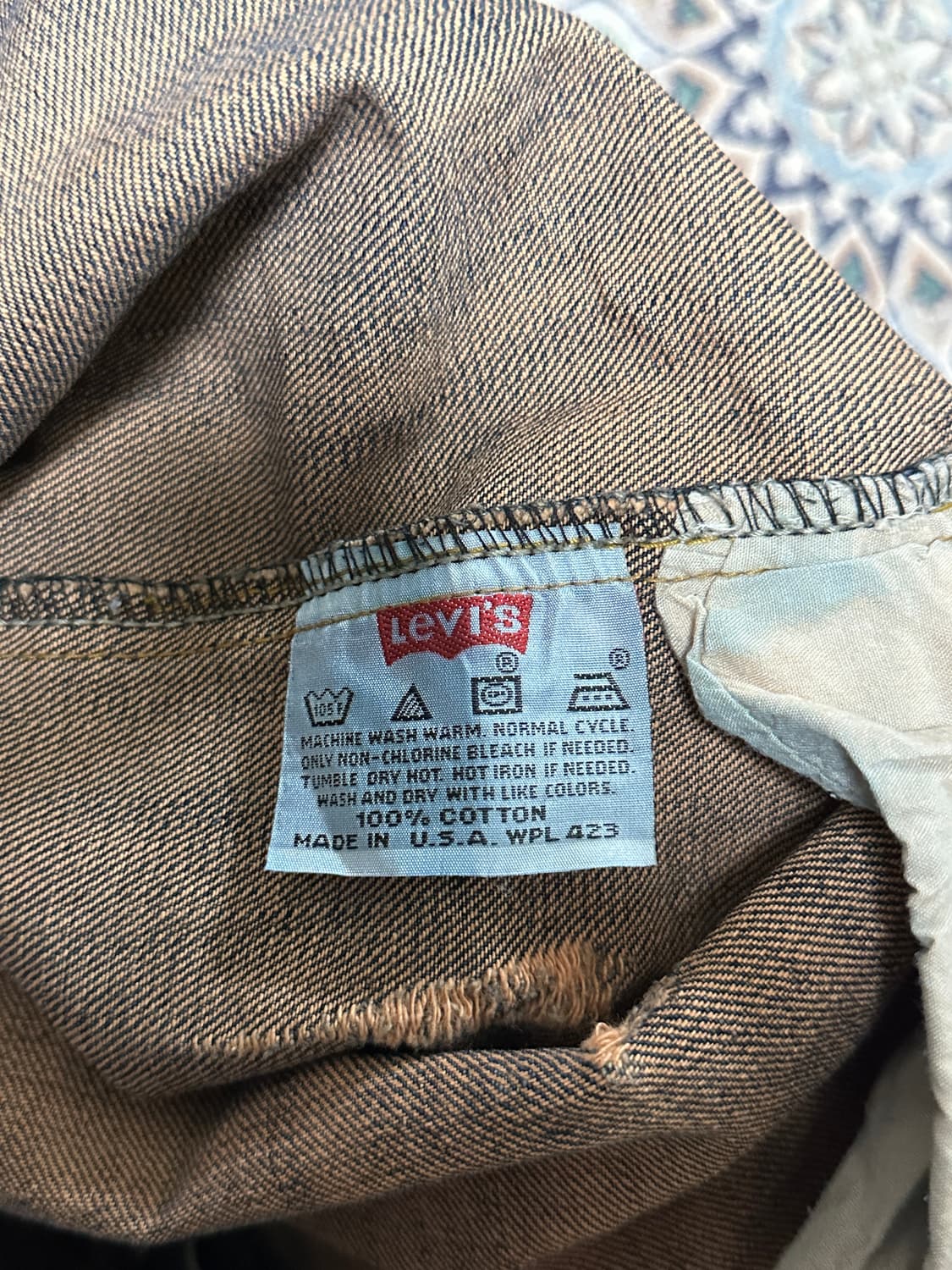 (34)90‘s 리바이스 코카콜라 데님팬츠 상품이미지6