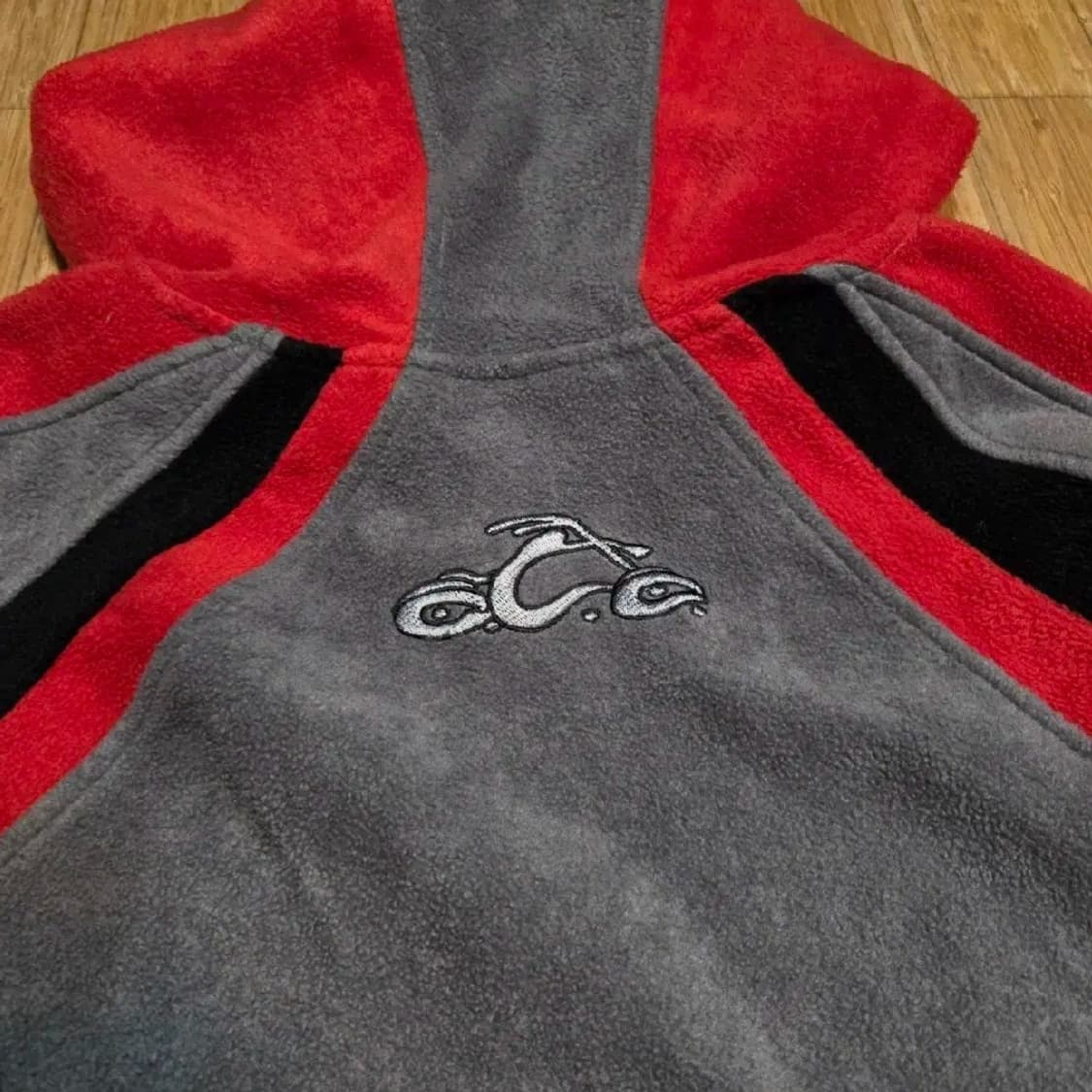 빈티지 오렌지 카운티 차퍼스 빅로고 플리스 후드티 (2XL)
 상품이미지6