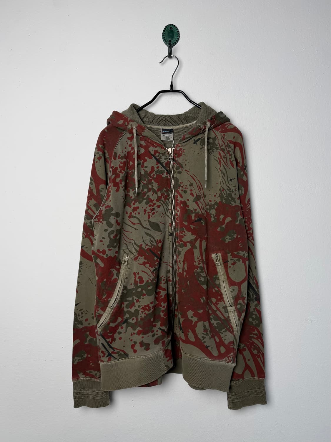 55DSL by 디젤 디스트레스드 카모 후디 상품이미지1