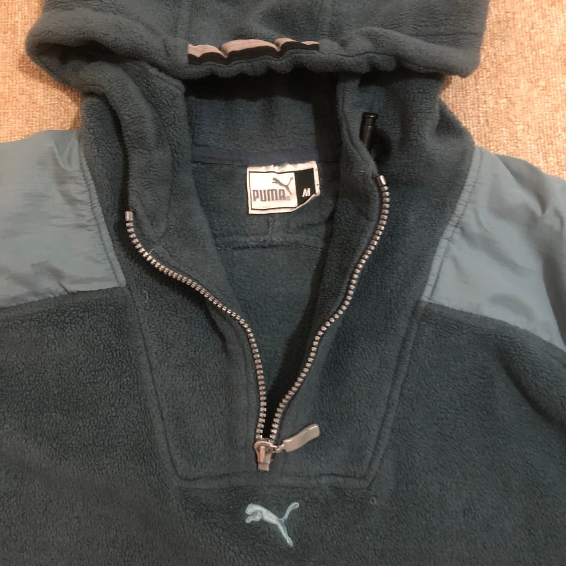 빈티지 퓨마 후리스 아노락 상품이미지3