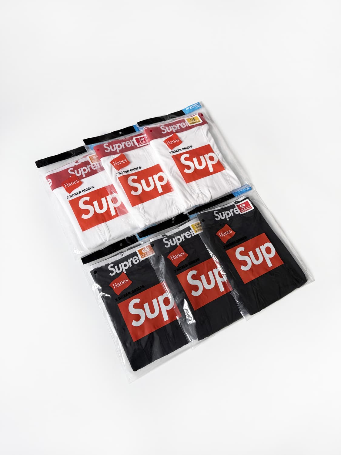 Supreme Hanes 2pack 슈프림 헤인즈 박서 브리프 2장 세트 상품이미지6