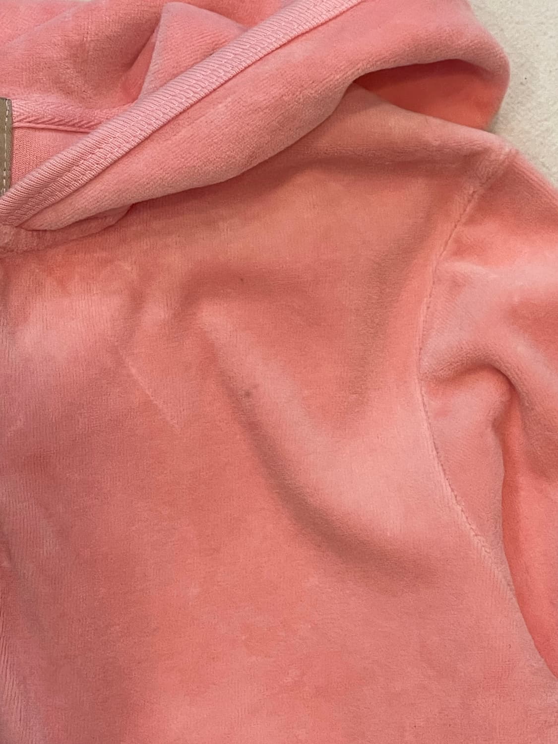 쥬시꾸뛰르 y2k 벨벳후드집업 상품이미지4