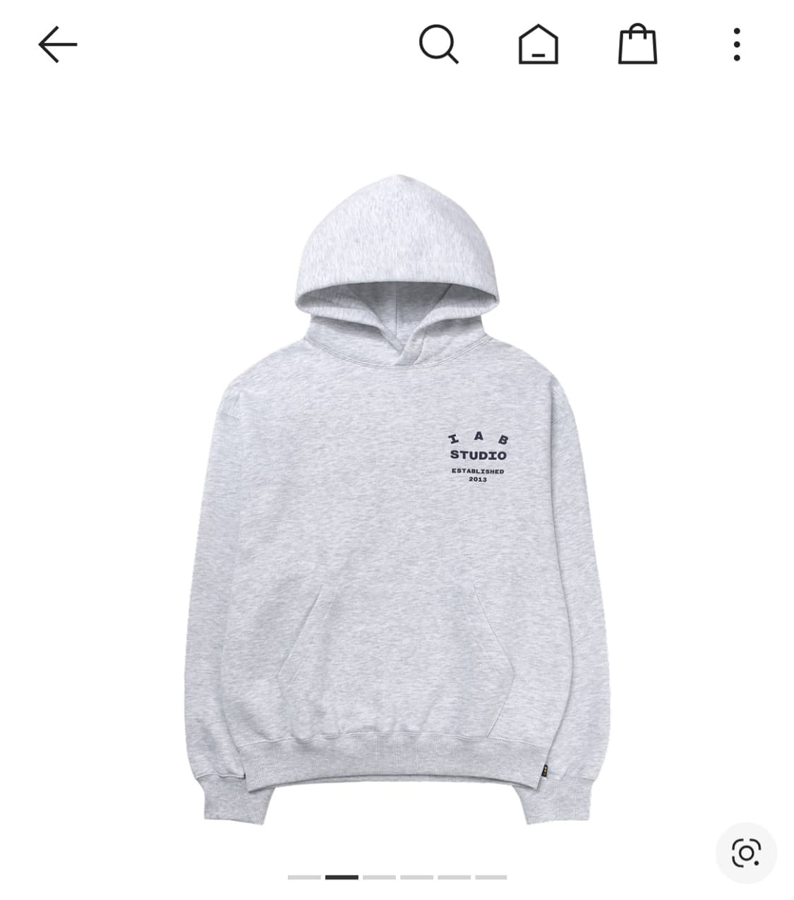 XL 아이앱 25주년 후드티 상품이미지2