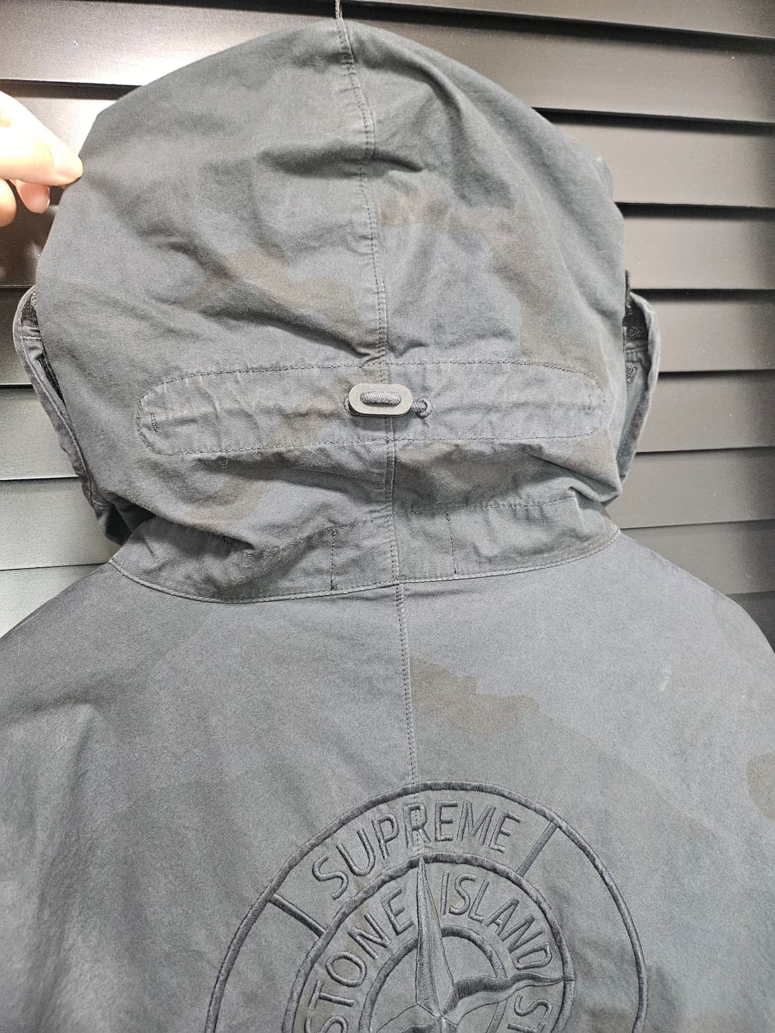 스톤아일랜드 슈프림 슈스톤 라이엇 카모 자켓 XL 상품이미지5