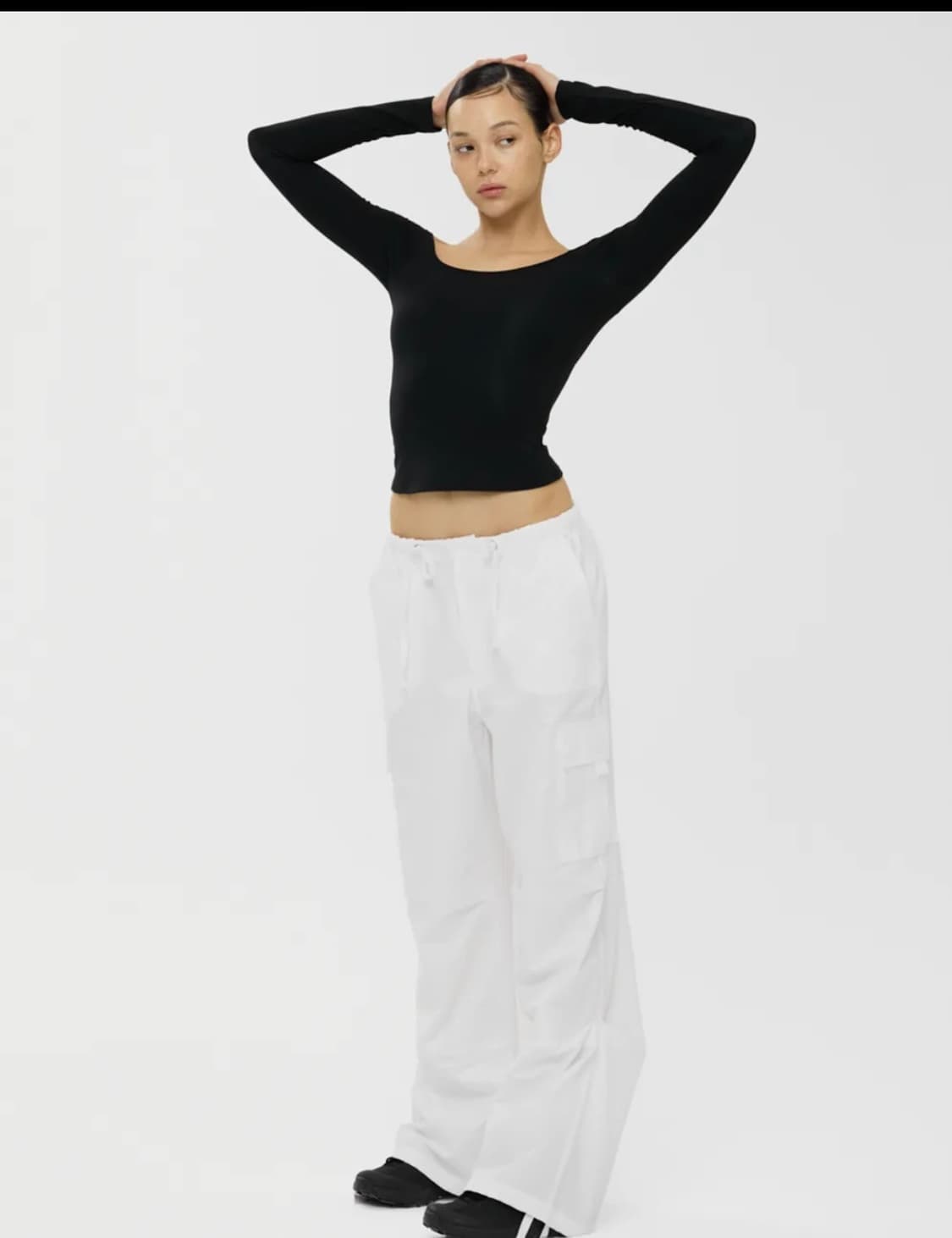 글로니 BREEZE WORK PANTS 화이트 (새상품) 상품이미지2