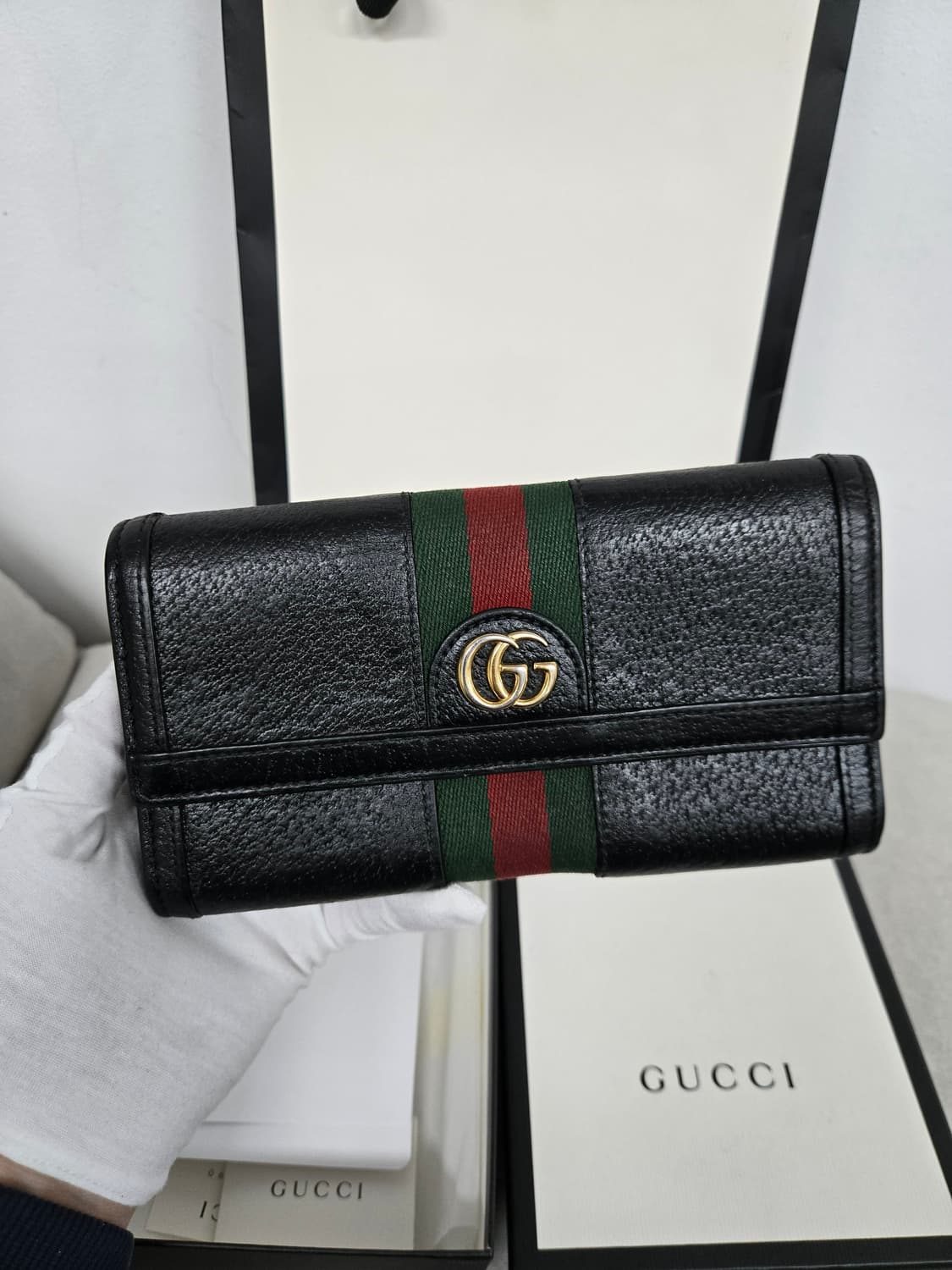 [보증서 정품] 구찌 오피디아 장지갑 상품이미지4