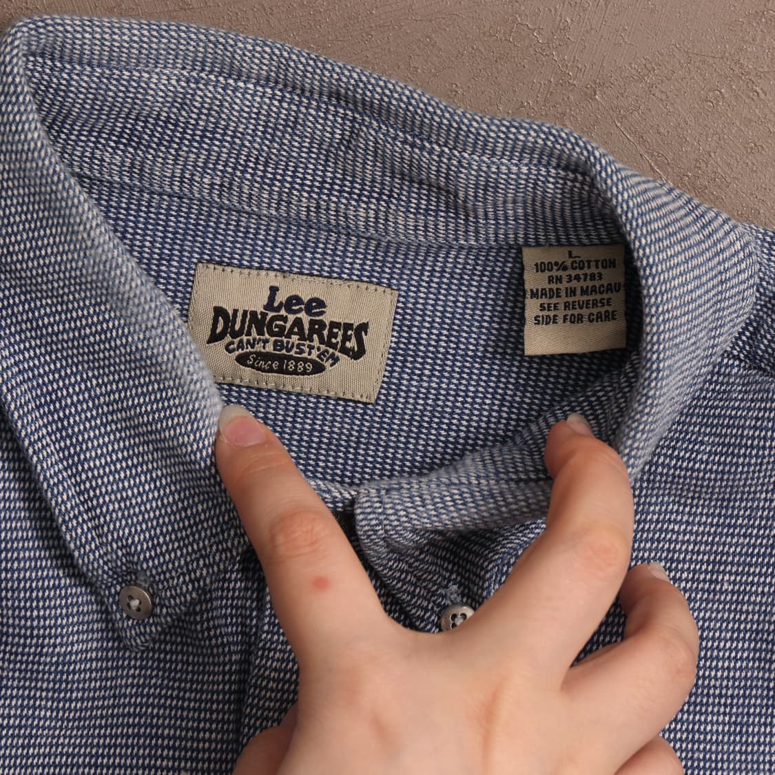 LEE 덩가리스 헤비코튼 워크셔츠 A1654 상품이미지3