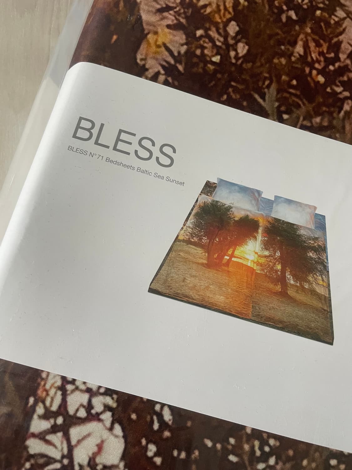 Bless 블레스 Nº71  Baltic Sea Sunset 배드 시트 상품이미지3