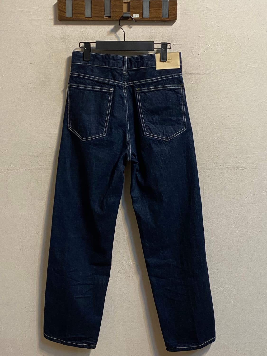 파사드 패턴 데님 팬츠 상품이미지6