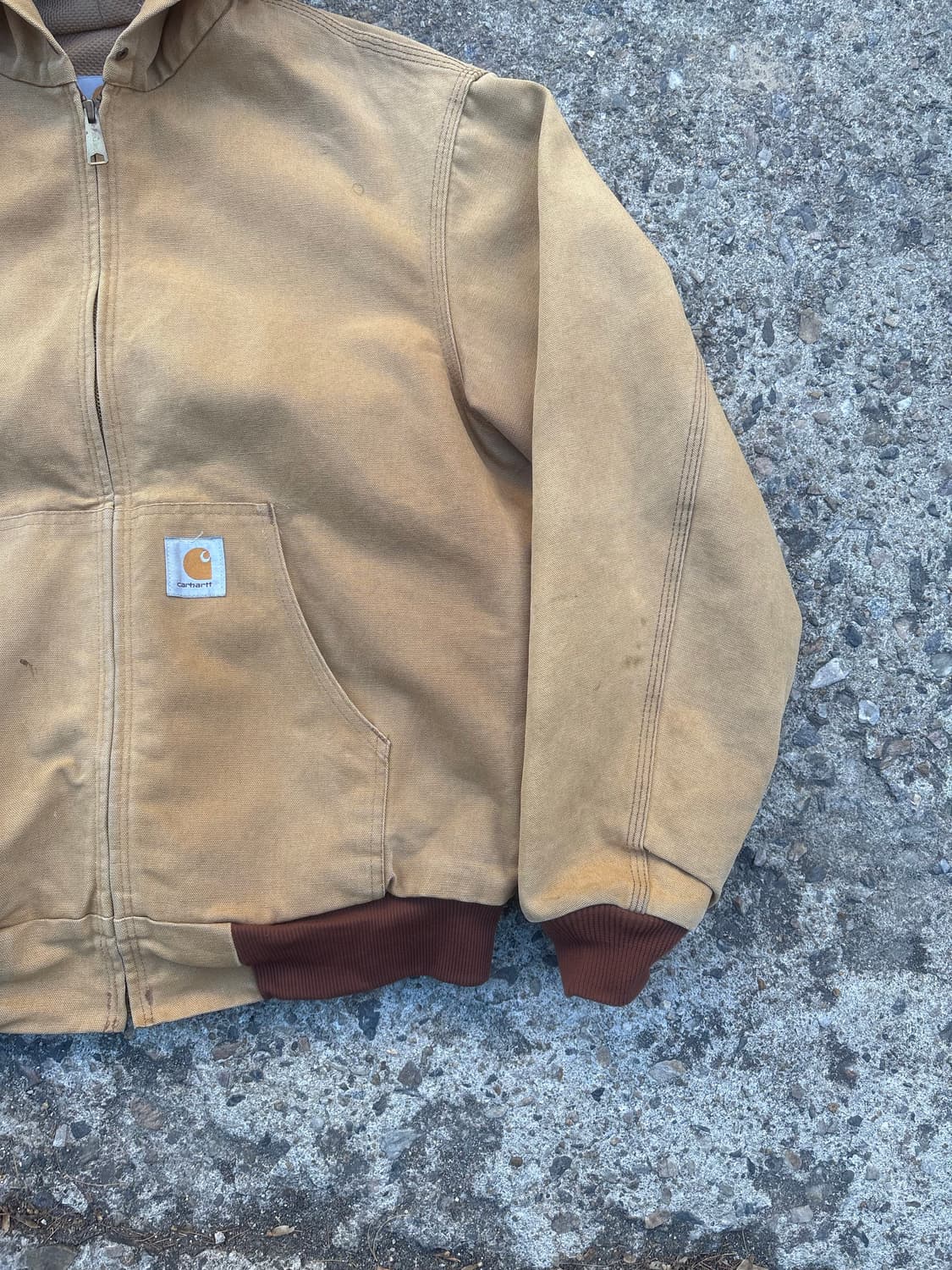 90s usa 칼하트 JR106 덕액티브 자켓 상품이미지5