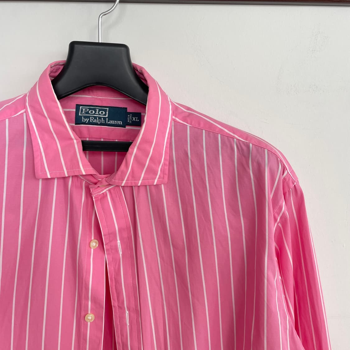 폴로 랄프로렌 핑크 스트라이프 셔츠 상품이미지3