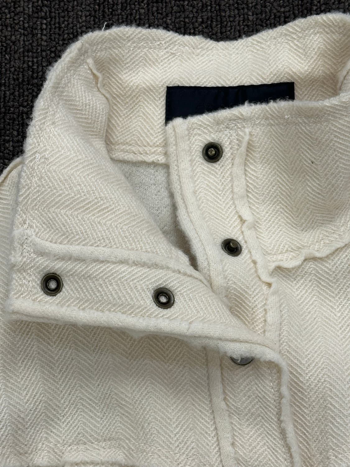 36)FRAGIL 빈티지 여성 울 포켓 자켓 상품이미지6