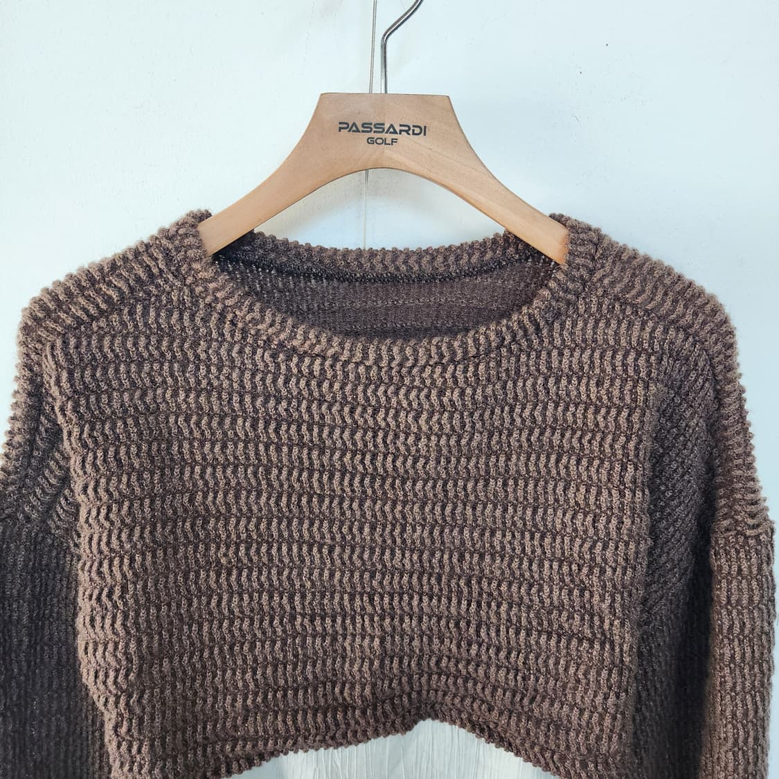 크롭 니트 가디건 롱 원피스 상품이미지2