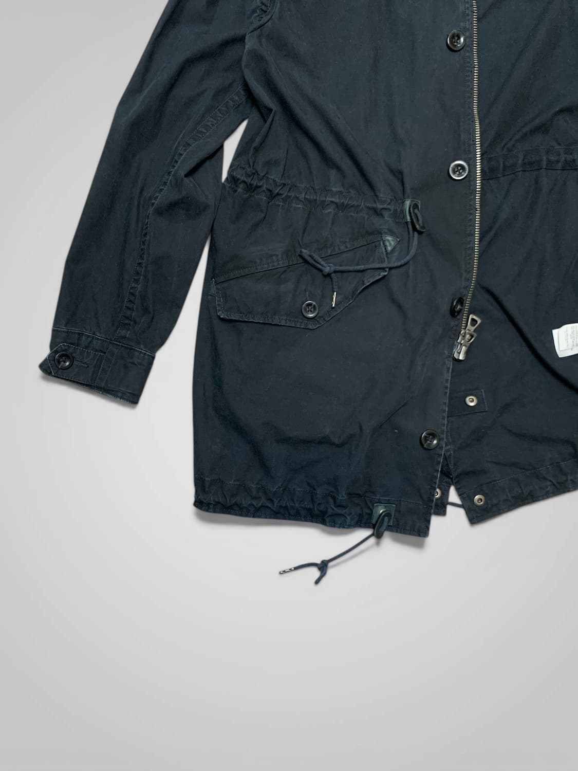 [M]폴로 랄프로렌 m51 보트하우스 가먼트다잉 레더 피쉬테일 파카 상품이미지5